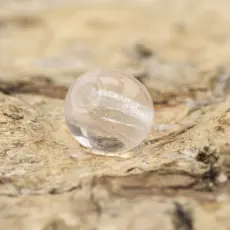 Glaspärla rund 4 mm, Ljusrosa (60st)