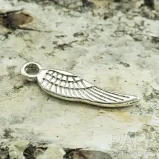 Berlock Vinge, Antiksilver (10st)