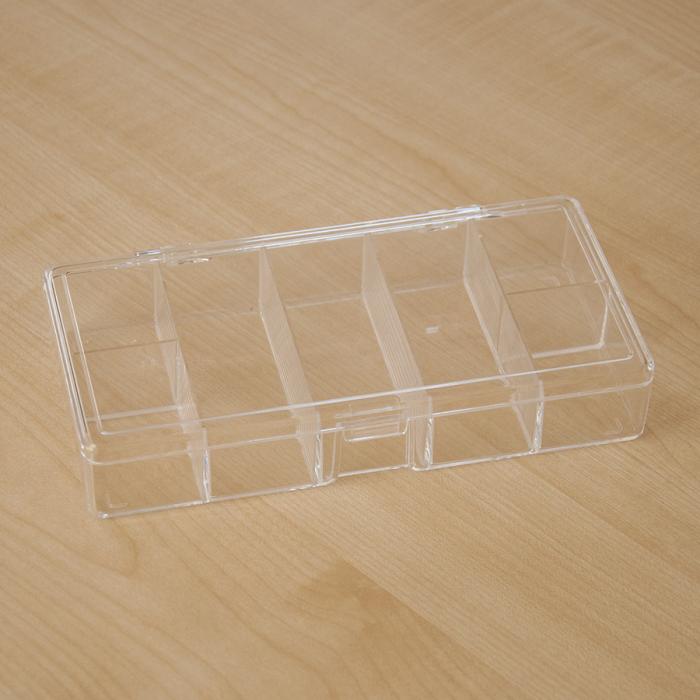 Pärlask 7 fack 85x175x30 mm, Klar (st)