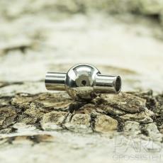 Magnetl&aring;s med kula 16x8 mm, Platinaf&auml;rg (st)