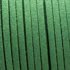 Band mockaimitation Eko 3x1,4 mm, Grön (meter)