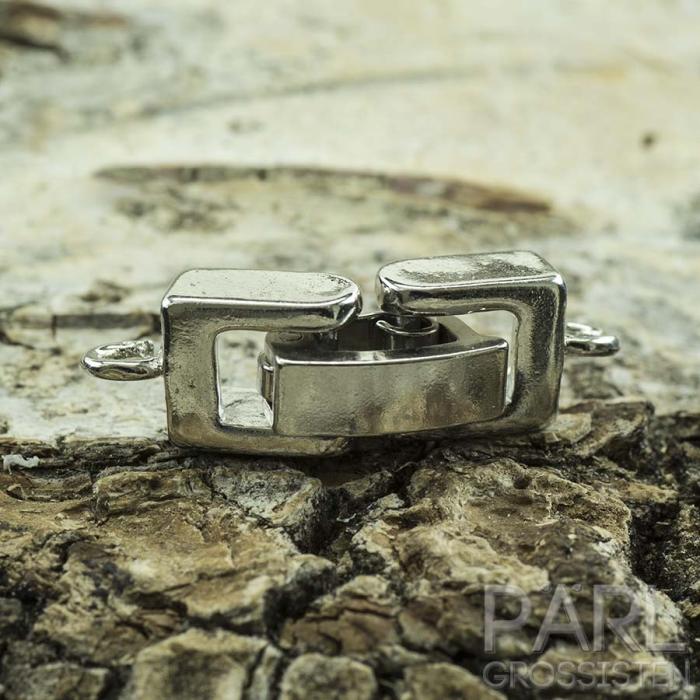 Viklås 27x7x4 mm, Platinafärg (st)