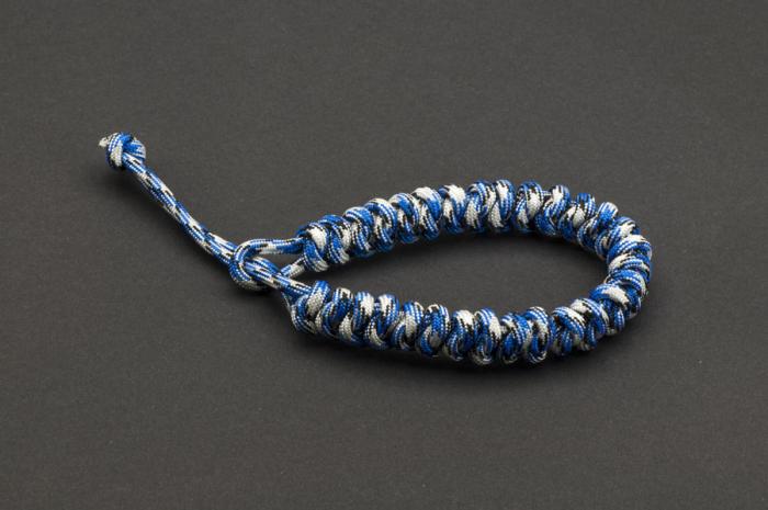 Paracord 550, Blue Camo (meter)