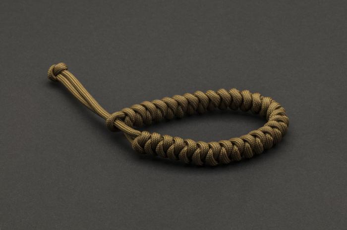 Paracord 550, Coyote Brown (meter)