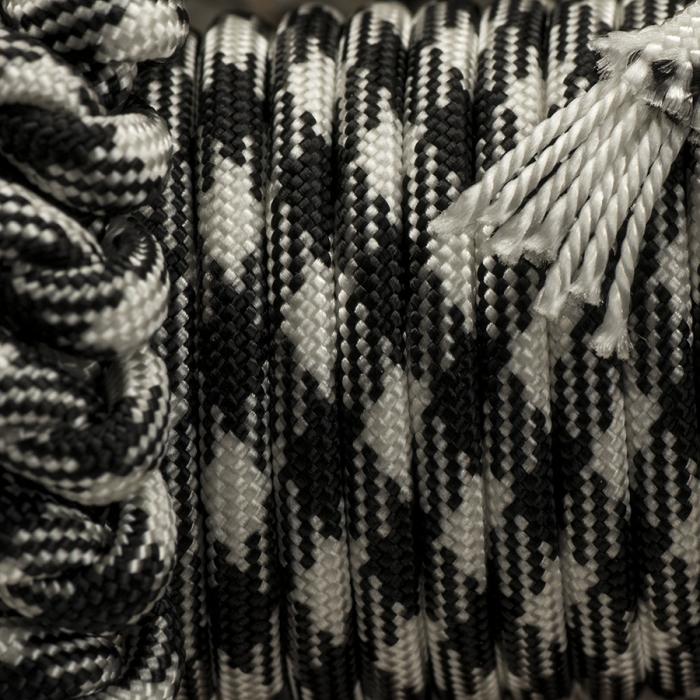 Paracord 550, Black White (meter)