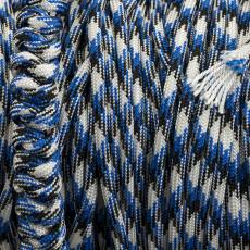 Paracord 550, Blue Black Camo (meter)