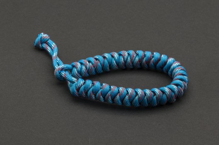 Paracord 550, Blueberry Stripe (meter)