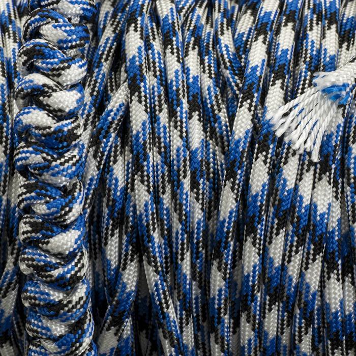 Paracord 550, Blue Black Camo (meter)