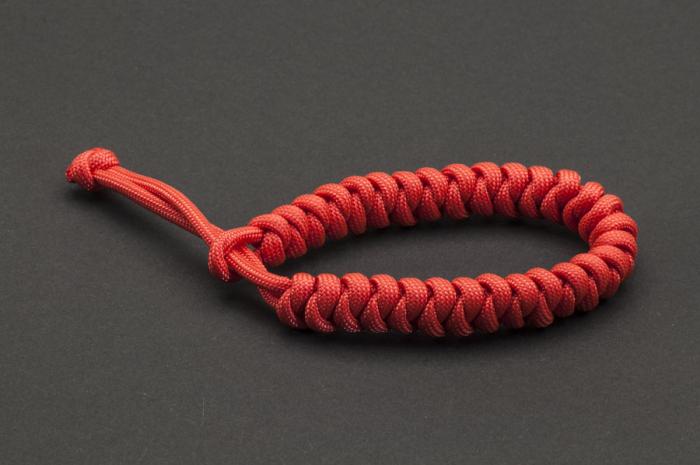 Paracord 550, Light red (meter)