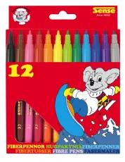 Fiberpennor (12 st)