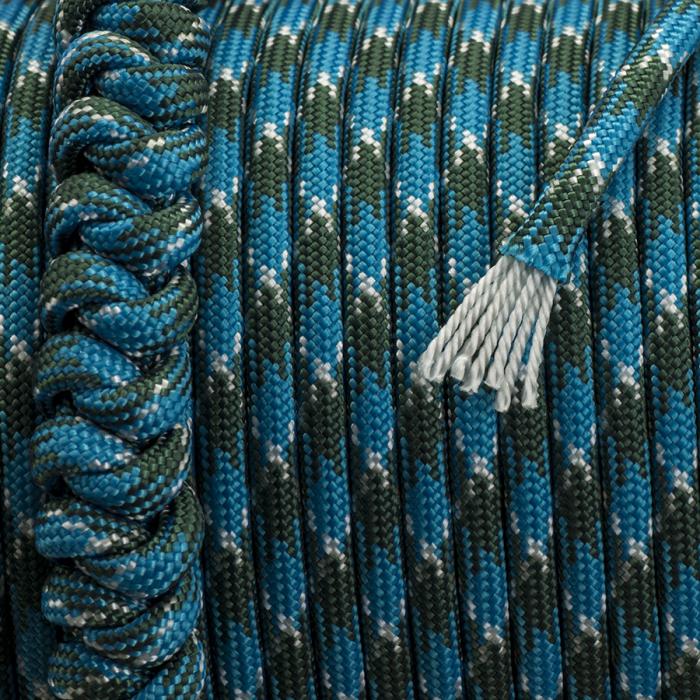 Paracord 550, Ocean Green Camo (meter)