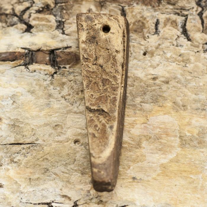 Hänge Kokosnöt 7x30 mm, Brun (5st)