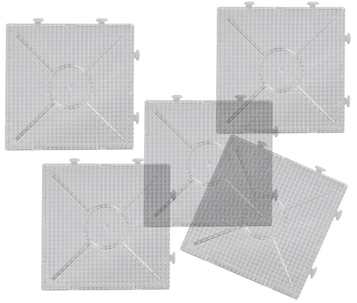 Pärlplattor kvadrat (10 st)