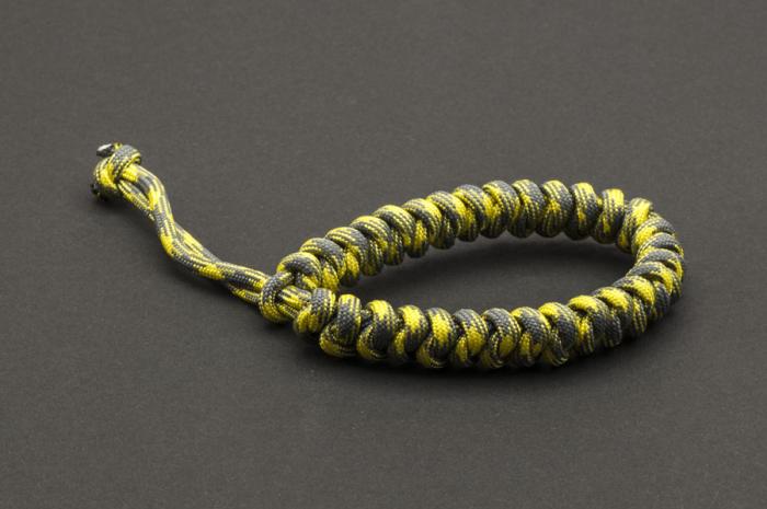 Paracord 550, Grey Yellow (meter)