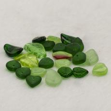 Glasp&auml;rlor L&ouml;vmix Skog, Gr&ouml;nbrunmix (10g)
