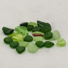 Glasp&auml;rlor L&ouml;vmix Skog, Gr&ouml;nbrunmix (10g)