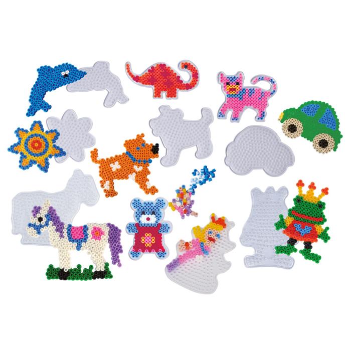 Pärlplattor figurmix (st)