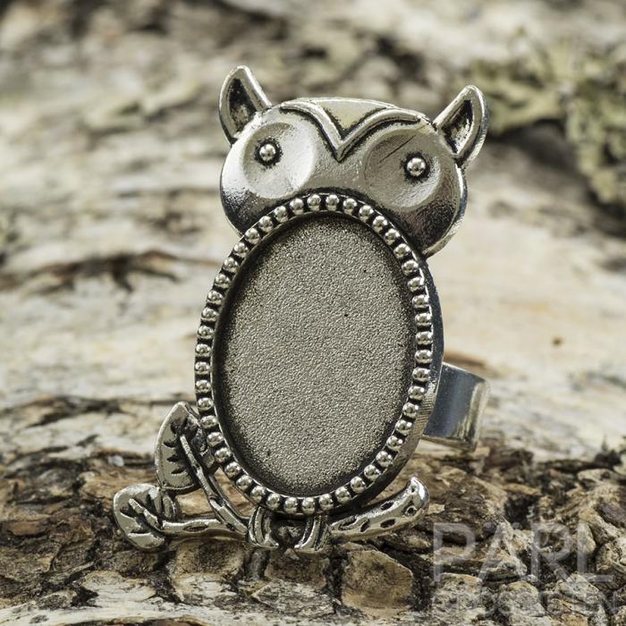 Ringstomme Uggla, Antiksilver (st)