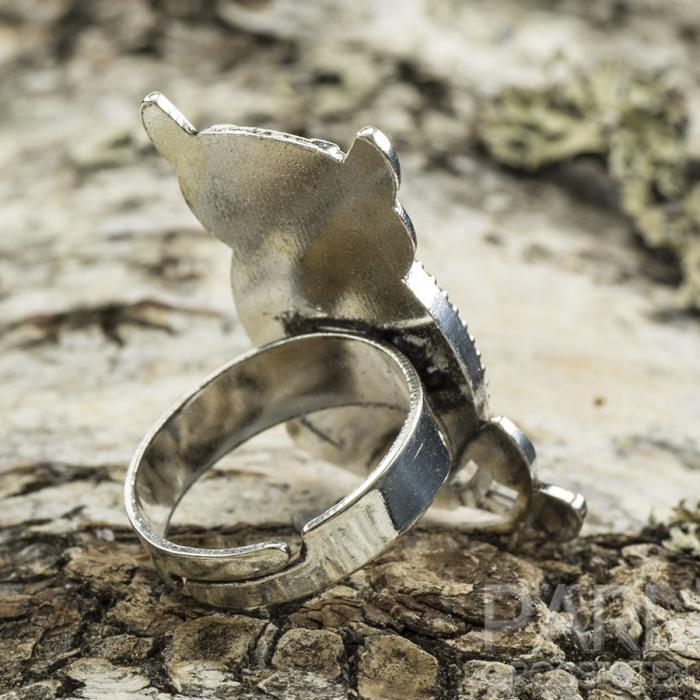 Ringstomme Uggla, Antiksilver (st)