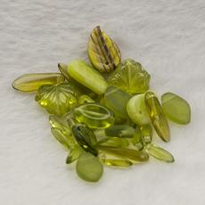 Glasp&auml;rlor L&ouml;vmix Sommar, Gr&ouml;nmix (10g)