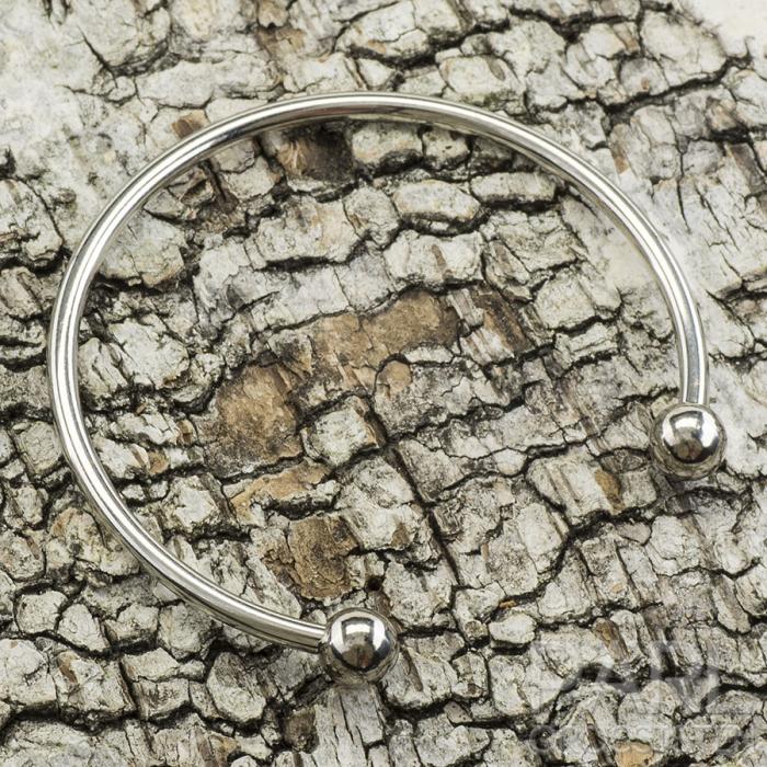 Stel armring 59 mm, Platinafärg (st)