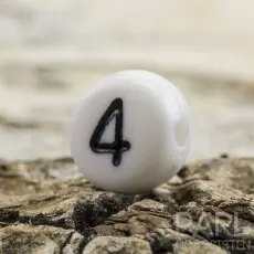 Sifferpärla 4 7mm, Vit (25st)