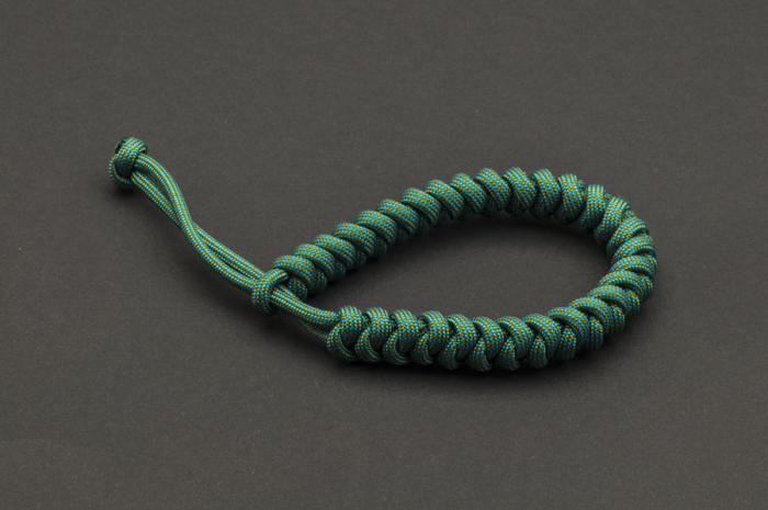Paracord 550, Moss Ice Mint Snake (meter)