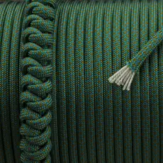 Paracord 550, Moss Ice Mint Snake (meter)