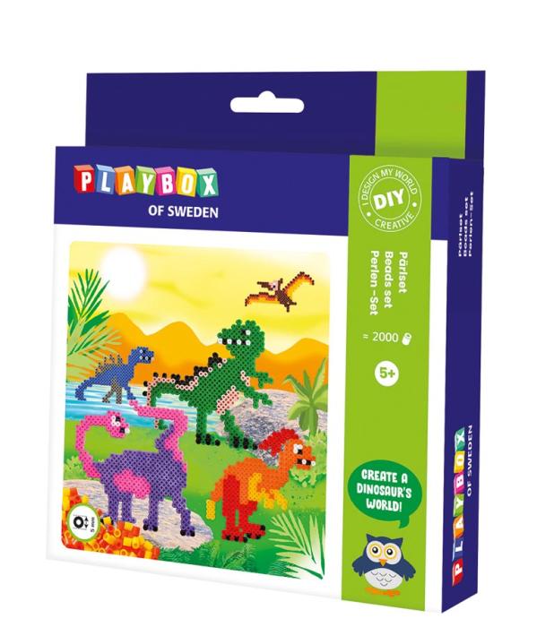 Pärlset Dinosaurier (st)