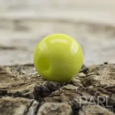Rund akrylpärla 6 mm, Ljusgrön (50st)