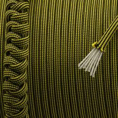 Paracord 550, Sofit Yellow Black Stripe (meter)