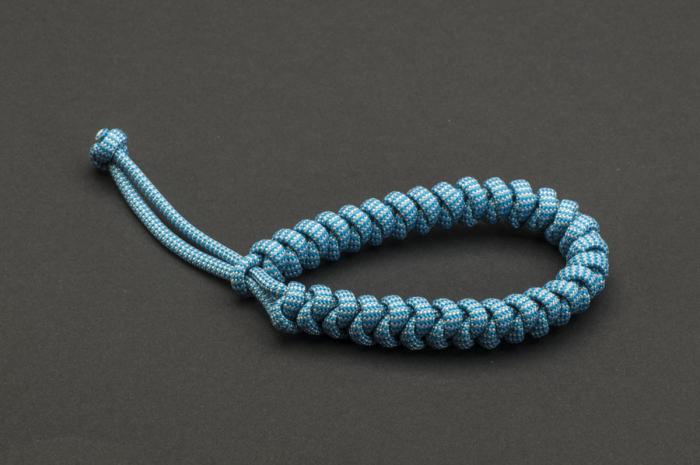 Paracord 550, Silver Ice Mint Wave (meter)