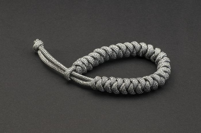 Paracord 550, Dirty Silver (meter)