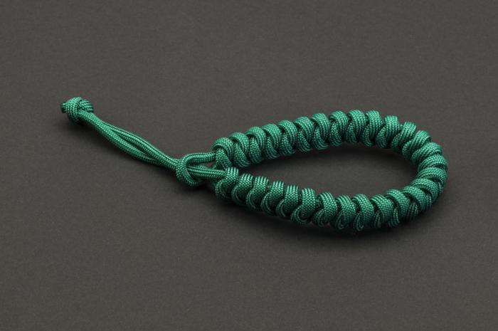 Paracord 550, Dirty Dark Green (meter)