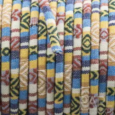 Textilband Inka 6 mm, Beige (meter)