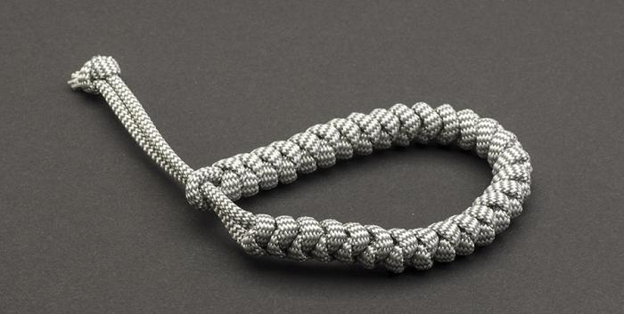 Paracord 550 Reflex, White-Wave (meter)