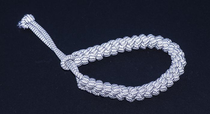 Paracord 550 Reflex, White-Wave (meter)