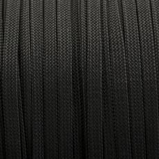 Coreless Paracord 650, Black (meter)