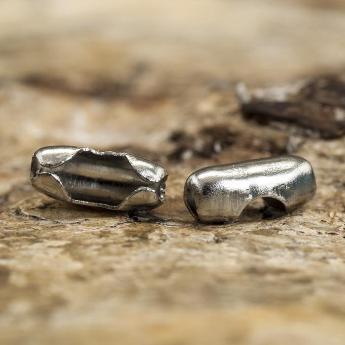 Lås till Kulkedja 1,5 mm i Rostfritt stål, 2x6 mm (10st)
