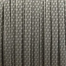 Coreless Paracord 650, Super-reflective Silver Twist (meter)