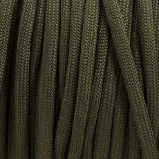Paracord 4 mm, Matt militärgrön (meter)