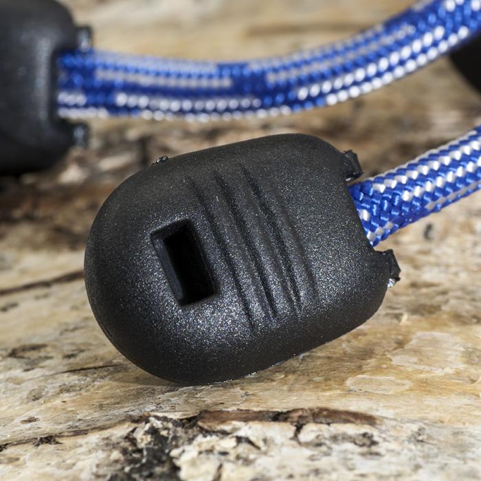 Paracord Avslutare 16x36 mm, Svart (4st)