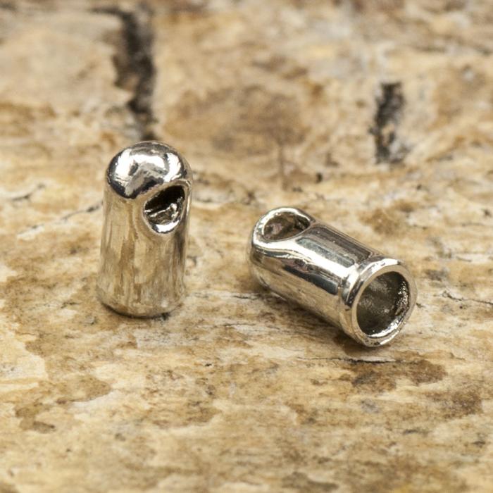Bandavslut 4x1,8 mm, Platinafärg (10st)