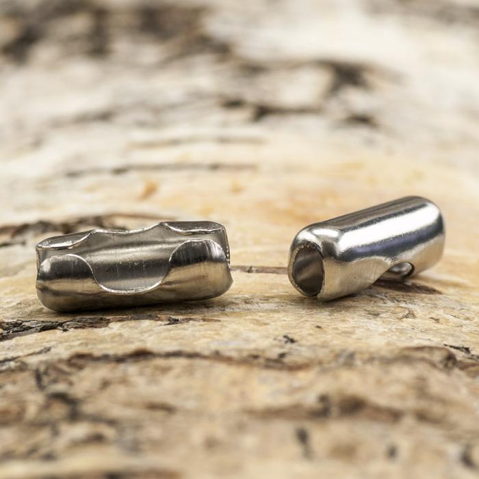 Lås till kulkedja 4 mm i Rostfritt stål 6x13 mm (5st)