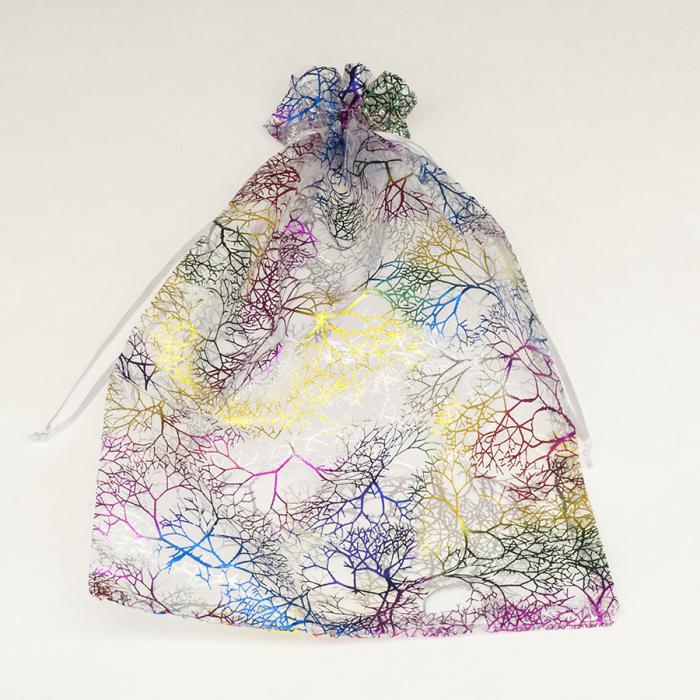Tygpåse organza 20x30 cm, Multifärg (st)