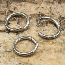 Ring öppningsbar i Rostfritt stål 14 mm (5st)