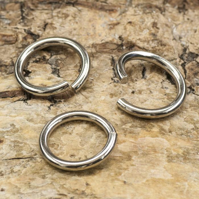 Ring öppningsbar i Rostfritt stål 14 mm (5st)