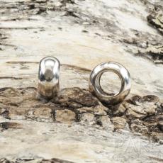 Ormlänkspärla 10 mm, Antiksilver (5st)