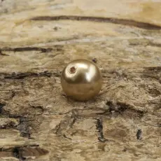 Vaxad glaspärla 6 mm, Champagne (40st)
