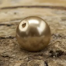 Vaxad glaspärla 8 mm, Champagne (20st)